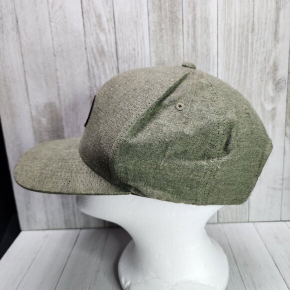 Genuine Volcom Quarter Fabric The Classics Cap Hat Men's Olive OS Snapback - Picture 2 of 7